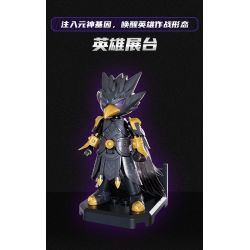 BLOKS 85014 non  VÔ HẠN TƯỚNG CV-10 PHÁP HIỆN QUẠ VÀNG BA CHÂN bộ đồ chơi xếp lắp ráp ghép mô hình Movie & Game Phim Và Trò Chơi