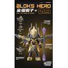 BLOKS 85013 non  VÔ HẠN TƯỚNG CV-09 BATTLE SUIT JIN LEI ZHENZI bộ đồ chơi xếp lắp ráp ghép mô hình Movie & Game Phim Và Trò Chơi 28 khối