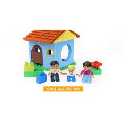 HYSTOYS HONGYUANSHENG AOLEDUOTOYS HG-1414 1414 HG1414 Xếp hình kiểu    Family House Căn Nhà Nhỏ 17 khối HYSTOYS HONGYUANSHENG AOLEDUOTOYS HG-1414 1414 HG1414 Xếp hình kiểu    Family House Căn Nhà Nhỏ 17 khối