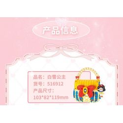 WEKKI 516914 non  TÚI CÔNG CHÚA ALICE bộ đồ chơi xếp lắp ráp ghép mô hình