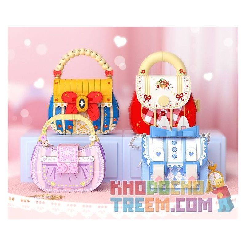 WEKKI 516913 non  TÚI CÔNG CHÚA RAPUNZEL bộ đồ chơi xếp lắp ráp ghép mô hình WEKKI 516913 non  TÚI CÔNG CHÚA RAPUNZEL bộ đồ chơi xếp lắp ráp ghép mô hình