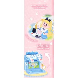 WEKKI 516913 non  TÚI CÔNG CHÚA RAPUNZEL bộ đồ chơi xếp lắp ráp ghép mô hình WEKKI 516913 non  TÚI CÔNG CHÚA RAPUNZEL bộ đồ chơi xếp lắp ráp ghép mô hình