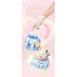 WEKKI 516913 non  TÚI CÔNG CHÚA RAPUNZEL bộ đồ chơi xếp lắp ráp ghép mô hình WEKKI 516913 non  TÚI CÔNG CHÚA RAPUNZEL bộ đồ chơi xếp lắp ráp ghép mô hình