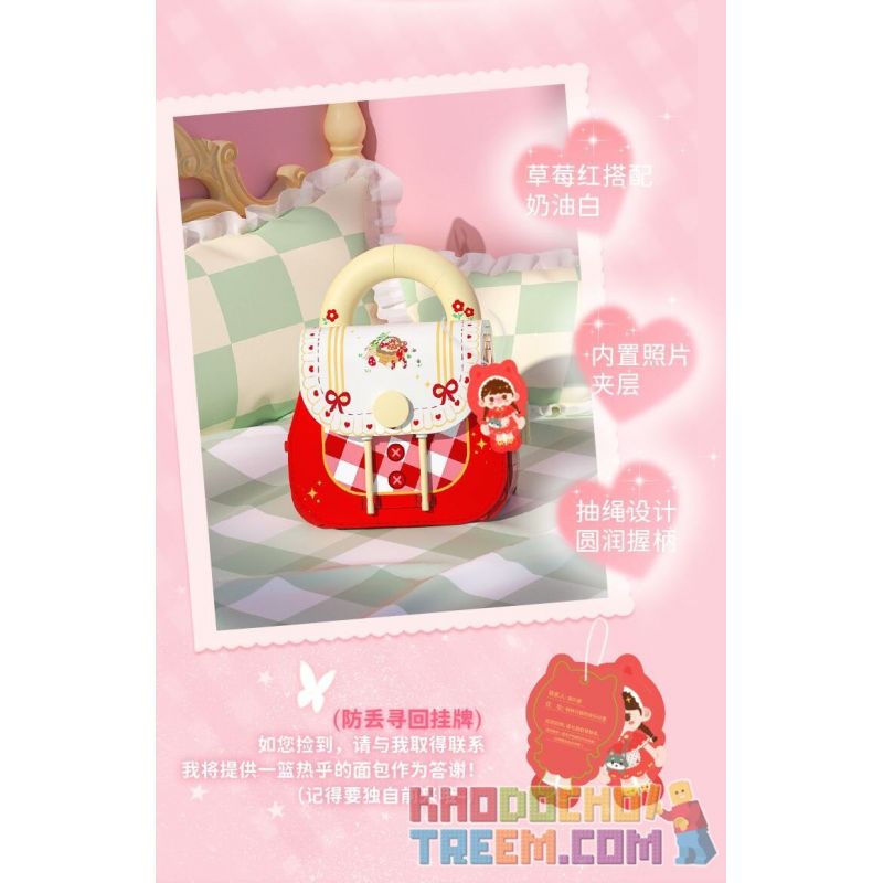 WEKKI 516913 non  TÚI CÔNG CHÚA RAPUNZEL bộ đồ chơi xếp lắp ráp ghép mô hình WEKKI 516913 non  TÚI CÔNG CHÚA RAPUNZEL bộ đồ chơi xếp lắp ráp ghép mô hình