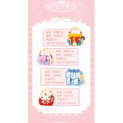 WEKKI 516913 non  TÚI CÔNG CHÚA RAPUNZEL bộ đồ chơi xếp lắp ráp ghép mô hình WEKKI 516913 non  TÚI CÔNG CHÚA RAPUNZEL bộ đồ chơi xếp lắp ráp ghép mô hình