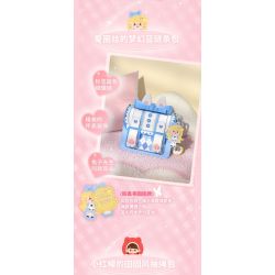 WEKKI 516912 non  TÚI CÔNG CHÚA BẠCH TUYẾT bộ đồ chơi xếp lắp ráp ghép mô hình