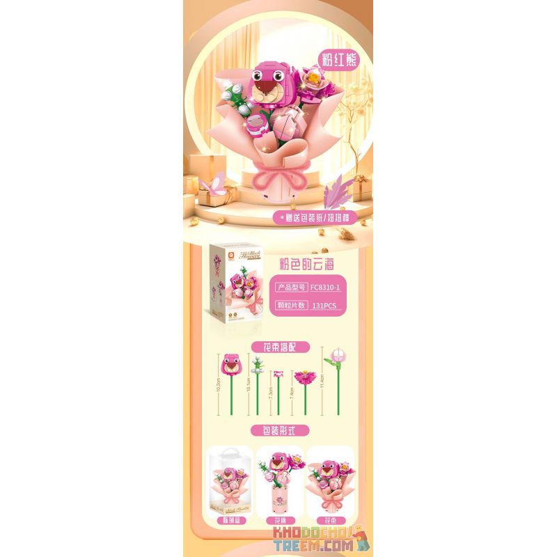 FORANGE FC8310 8310 non  NHẬT KÝ HUAJIAN PHẦN 2 6 PHONG CÁCH bộ đồ chơi xếp lắp ráp ghép mô hình Creator Sáng Tạo 738 khối