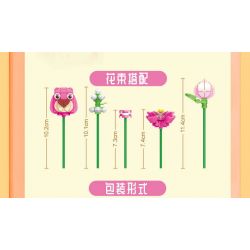 FORANGE FC8310 8310 non  NHẬT KÝ HUAJIAN PHẦN 2 6 PHONG CÁCH bộ đồ chơi xếp lắp ráp ghép mô hình Creator Sáng Tạo 738 khối