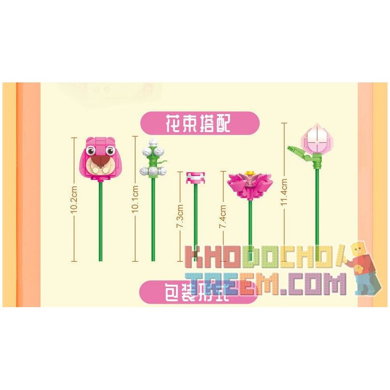 FORANGE FC8310 8310 non  NHẬT KÝ HUAJIAN PHẦN 2 6 PHONG CÁCH bộ đồ chơi xếp lắp ráp ghép mô hình Creator Sáng Tạo 738 khối