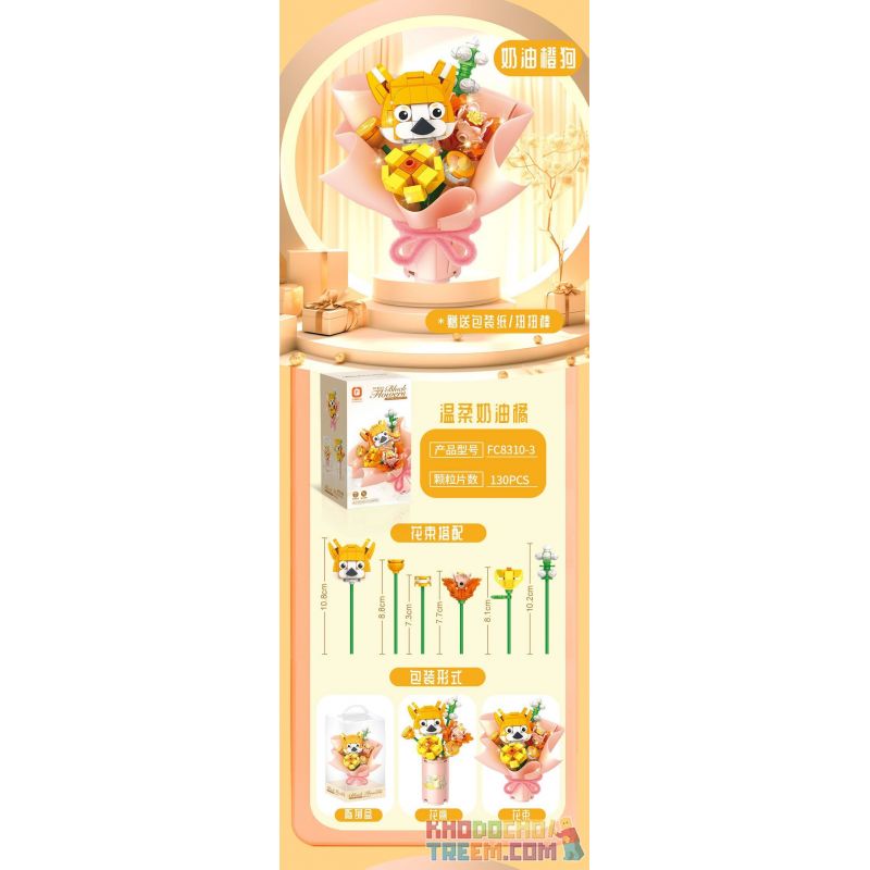 FORANGE FC8310 8310 non  NHẬT KÝ HUAJIAN PHẦN 2 6 PHONG CÁCH bộ đồ chơi xếp lắp ráp ghép mô hình Creator Sáng Tạo 738 khối