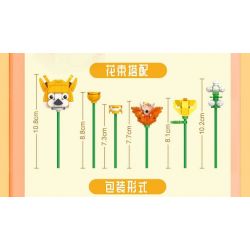 FORANGE FC8310 8310 non  NHẬT KÝ HUAJIAN PHẦN 2 6 PHONG CÁCH bộ đồ chơi xếp lắp ráp ghép mô hình Creator Sáng Tạo 738 khối