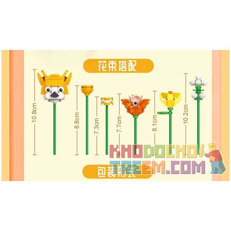 FORANGE FC8310 8310 non  NHẬT KÝ HUAJIAN PHẦN 2 6 PHONG CÁCH bộ đồ chơi xếp lắp ráp ghép mô hình Creator Sáng Tạo 738 khối