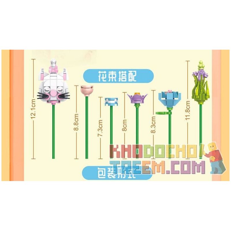 FORANGE FC8310 8310 non  NHẬT KÝ HUAJIAN PHẦN 2 6 PHONG CÁCH bộ đồ chơi xếp lắp ráp ghép mô hình Creator Sáng Tạo 738 khối