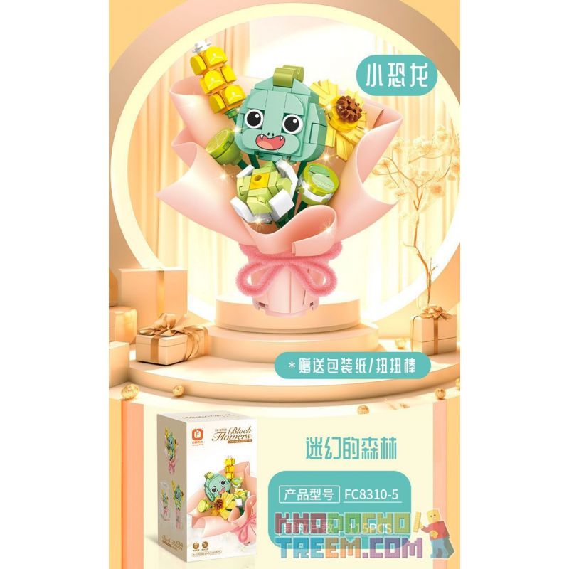 FORANGE FC8310 8310 non  NHẬT KÝ HUAJIAN PHẦN 2 6 PHONG CÁCH bộ đồ chơi xếp lắp ráp ghép mô hình Creator Sáng Tạo 738 khối