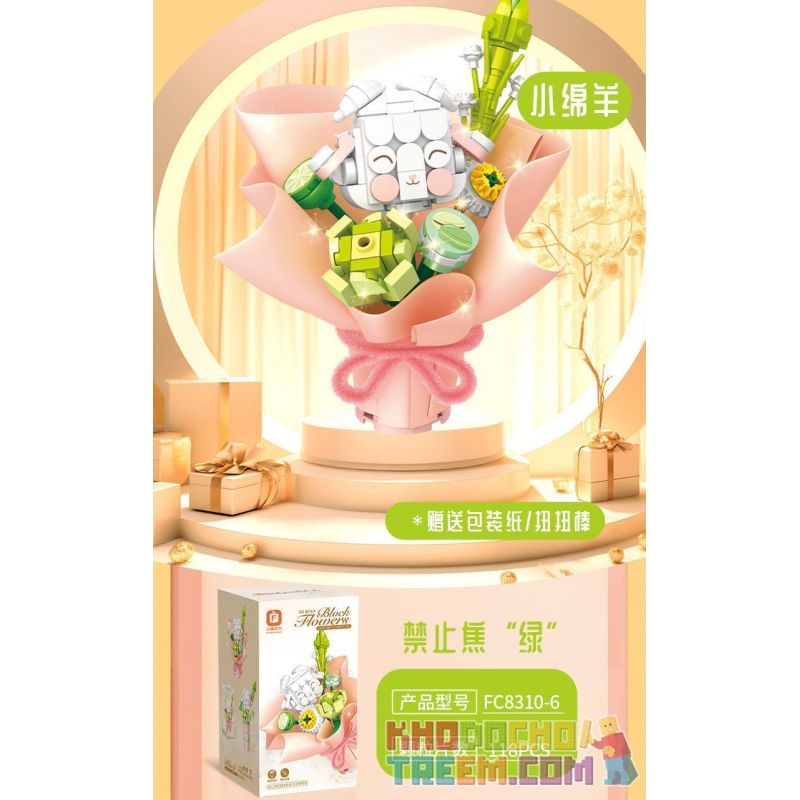 FORANGE FC8310 8310 non  NHẬT KÝ HUAJIAN PHẦN 2 6 PHONG CÁCH bộ đồ chơi xếp lắp ráp ghép mô hình Creator Sáng Tạo 738 khối