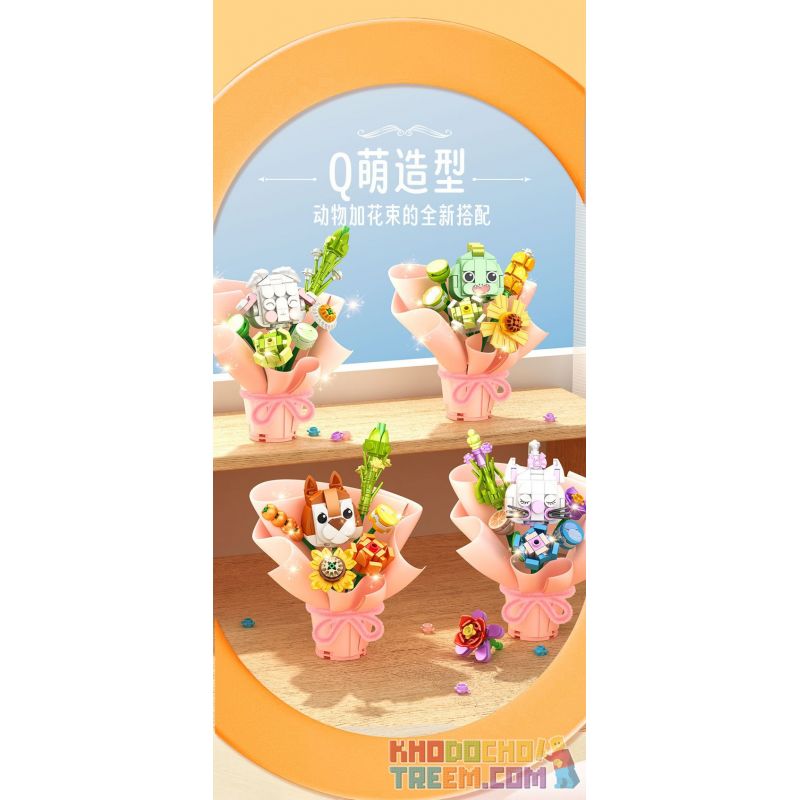 FORANGE FC8310 8310 non  NHẬT KÝ HUAJIAN PHẦN 2 6 PHONG CÁCH bộ đồ chơi xếp lắp ráp ghép mô hình Creator Sáng Tạo 738 khối