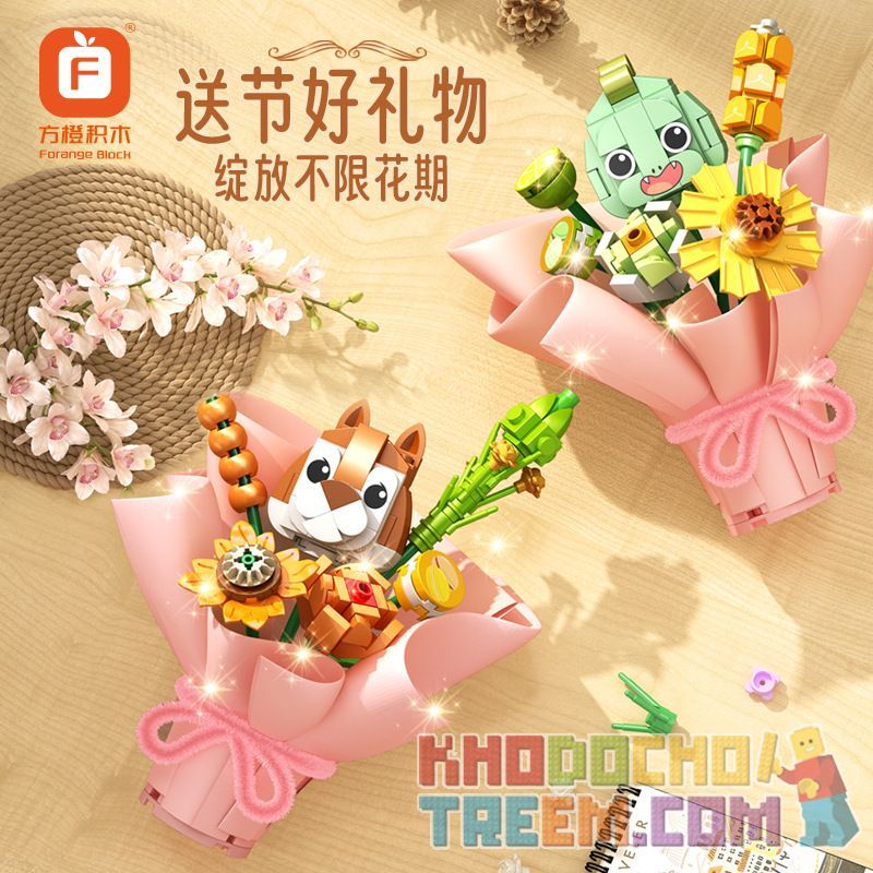 FORANGE FC8310 8310 non  NHẬT KÝ HUAJIAN PHẦN 2 6 PHONG CÁCH bộ đồ chơi xếp lắp ráp ghép mô hình Creator Sáng Tạo 738 khối