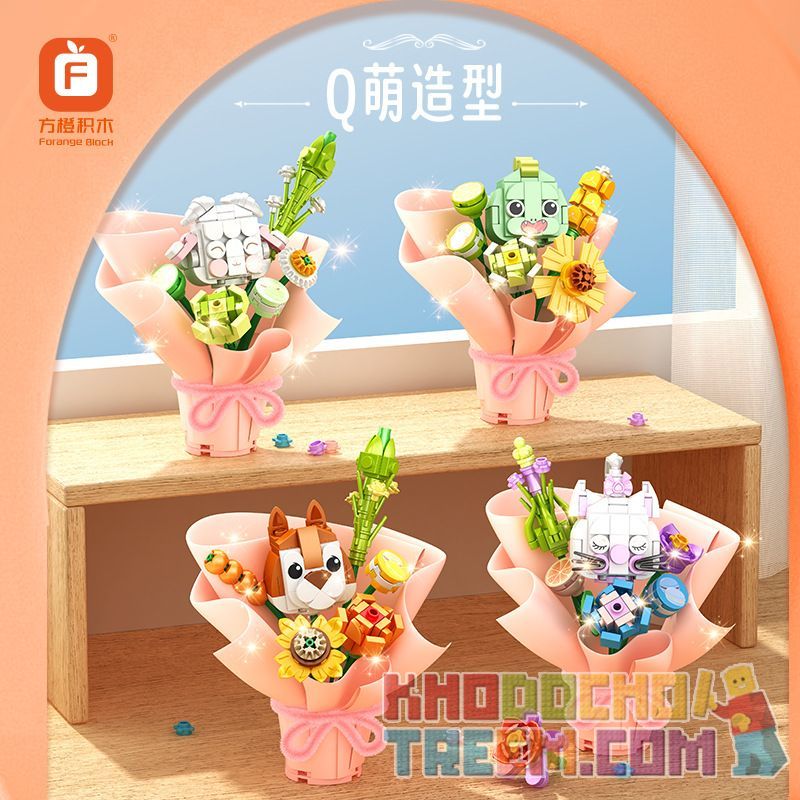 FORANGE FC8310 8310 non  NHẬT KÝ HUAJIAN PHẦN 2 6 PHONG CÁCH bộ đồ chơi xếp lắp ráp ghép mô hình Creator Sáng Tạo 738 khối