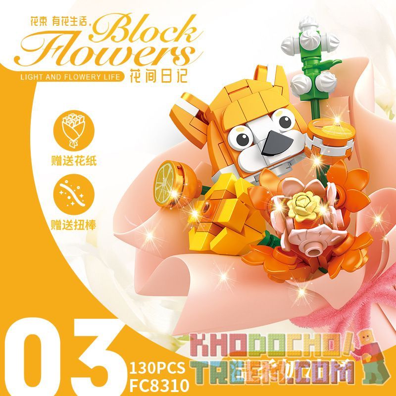 FORANGE FC8310 8310 non  NHẬT KÝ HUAJIAN PHẦN 2 6 PHONG CÁCH bộ đồ chơi xếp lắp ráp ghép mô hình Creator Sáng Tạo 738 khối