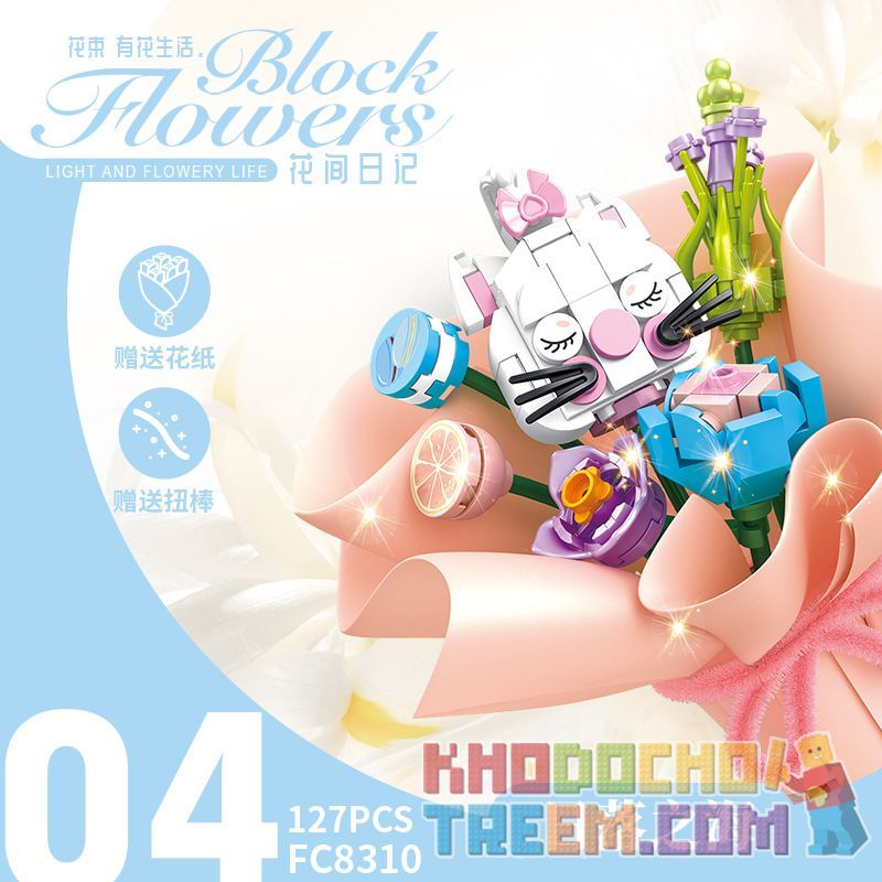 FORANGE FC8310 8310 non  NHẬT KÝ HUAJIAN PHẦN 2 6 PHONG CÁCH bộ đồ chơi xếp lắp ráp ghép mô hình Creator Sáng Tạo 738 khối