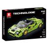 REOBRIX 806 non  XE THỂ THAO LAMBORGHINI SIAN FKP 37 bộ đồ chơi xếp lắp ráp ghép mô hình Speed Champions Racing Cars LAMBORGHINI SIÁN FKP 37 Đua Xe Công Thức 363 khối