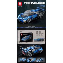 REOBRIX 795 non  XE THỂ THAO BUGATTI VISION GT bộ đồ chơi xếp lắp ráp ghép mô hình Speed Champions Racing Cars Đua Xe Công Thức 356 khối