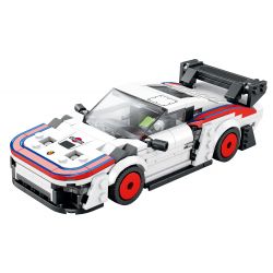 REOBRIX 792 non  XE ĐUA PORSCHE 935 bộ đồ chơi xếp lắp ráp ghép mô hình Speed Champions Racing Cars Đua Xe Công Thức 346 khối