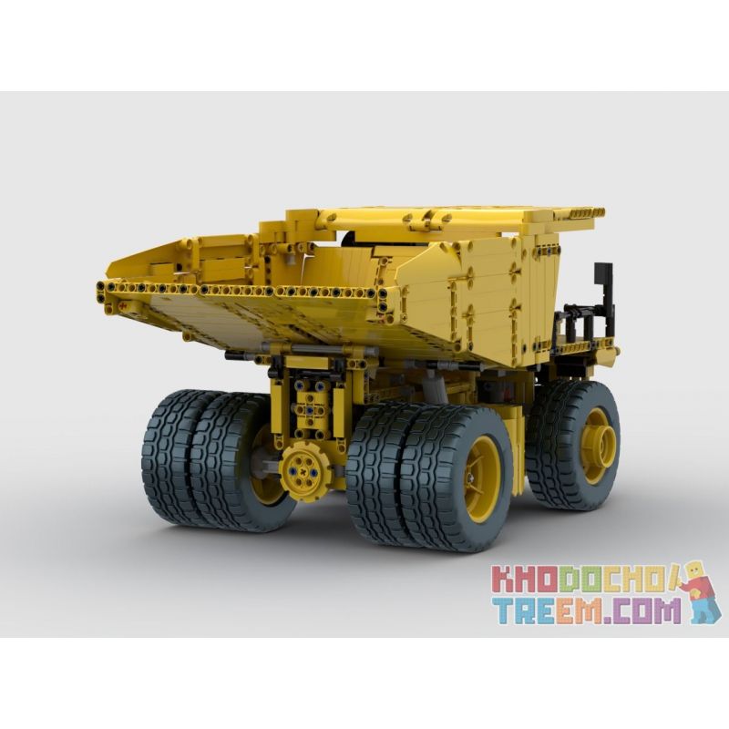 REBRICKABLE MOC-75257 75257 MOC75257 REOBRIX 22025 non  XE TẢI KHAI THÁC MỎ CATERPILLAR 797 bộ đồ chơi xếp lắp ráp ghép mô hình  CATERPILLAR 797 MINING TRUCK / DUMP FULL RC Kỹ Thuật Công Nghệ Cao Mô Hình Phương Tiện 1622 khối