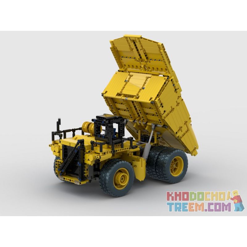 REBRICKABLE MOC-75257 75257 MOC75257 REOBRIX 22025 non  XE TẢI KHAI THÁC MỎ CATERPILLAR 797 bộ đồ chơi xếp lắp ráp ghép mô hình  CATERPILLAR 797 MINING TRUCK / DUMP FULL RC Kỹ Thuật Công Nghệ Cao Mô Hình Phương Tiện 1622 khối