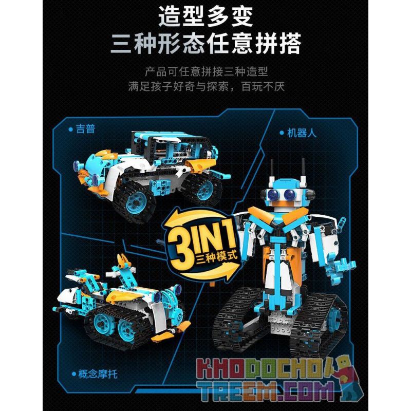 XK BC-20 BC-21 non  ĐỘI NGŨ CHUYỂN ĐỔI bộ đồ chơi xếp lắp ráp ghép mô hình  CHANGING COMBAT TROOPS Kỹ Thuật Công Nghệ Cao Mô Hình Phương Tiện 462 khối