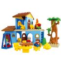 HYSTOYS HONGYUANSHENG AOLEDUOTOYS HG-1423 1423 HG1423 Xếp hình kiểu Lego Duplo DUPLO Family House Nhà Bà Ngoại 53 khối