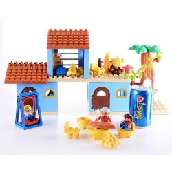 HYSTOYS HONGYUANSHENG AOLEDUOTOYS HG-1423 1423 HG1423 Xếp hình kiểu    Family House Nhà Bà Ngoại 53 khối HYSTOYS HONGYUANSHENG AOLEDUOTOYS HG-1423 1423 HG1423 Xếp hình kiểu    Family House Nhà Bà Ngoại 53 khối