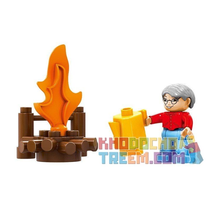 HYSTOYS HONGYUANSHENG AOLEDUOTOYS HG-1423 1423 HG1423 Xếp hình kiểu    Family House Nhà Bà Ngoại 53 khối HYSTOYS HONGYUANSHENG AOLEDUOTOYS HG-1423 1423 HG1423 Xếp hình kiểu    Family House Nhà Bà Ngoại 53 khối