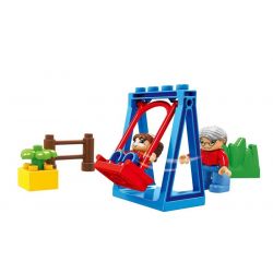 HYSTOYS HONGYUANSHENG AOLEDUOTOYS HG-1423 1423 HG1423 Xếp hình kiểu    Family House Nhà Bà Ngoại 53 khối HYSTOYS HONGYUANSHENG AOLEDUOTOYS HG-1423 1423 HG1423 Xếp hình kiểu    Family House Nhà Bà Ngoại 53 khối