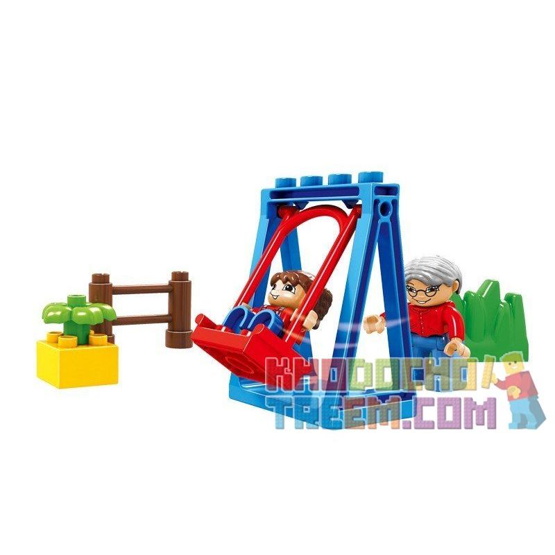 HYSTOYS HONGYUANSHENG AOLEDUOTOYS HG-1423 1423 HG1423 Xếp hình kiểu    Family House Nhà Bà Ngoại 53 khối HYSTOYS HONGYUANSHENG AOLEDUOTOYS HG-1423 1423 HG1423 Xếp hình kiểu    Family House Nhà Bà Ngoại 53 khối