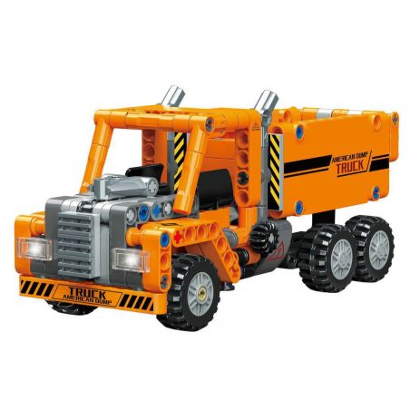 RUIZHIBEE 852 non  SIÊU XE TẢI bộ đồ chơi xếp lắp ráp ghép mô hình  SUPER DUMP TRUCK Kỹ Thuật Công Nghệ Cao Mô Hình Phương Tiện 261 khối