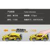 YONGLEXING 11030 non  XE KÉO LÙI MÀU VÀNG bộ đồ chơi xếp lắp ráp ghép mô hình  Kỹ Thuật Công Nghệ Cao Mô Hình Phương Tiện 312 khối