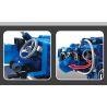 YONGLEXING 11027 non  XE KÉO MÀU XANH bộ đồ chơi xếp lắp ráp ghép mô hình  Kỹ Thuật Công Nghệ Cao Mô Hình Phương Tiện 322 khối