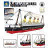 Kazi KY87029 87029 non  TÀU DU LỊCH STAR TITANIC bộ đồ chơi xếp lắp ráp ghép mô hình OCEAN LINER 504 khối