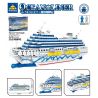 Kazi KY87028 87028 non  TÀU DU LỊCH STAR IDA bộ đồ chơi xếp lắp ráp ghép mô hình OCEAN LINER 425 khối