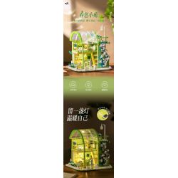 PLEYERID M38-P8021 P8021 8021 M38P8021 38-P8021 non  VƯỜN XUÂN ĐẮM CHÌM bộ đồ chơi xếp lắp ráp ghép mô hình Creator Sáng Tạo