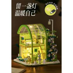 PLEYERID M38-P8021 P8021 8021 M38P8021 38-P8021 non  VƯỜN XUÂN ĐẮM CHÌM bộ đồ chơi xếp lắp ráp ghép mô hình Creator Sáng Tạo