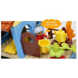 HYSTOYS HONGYUANSHENG AOLEDUOTOYS HG-1423 1423 HG1423 Xếp hình kiểu    Family House Nhà Bà Ngoại 53 khối HYSTOYS HONGYUANSHENG AOLEDUOTOYS HG-1423 1423 HG1423 Xếp hình kiểu    Family House Nhà Bà Ngoại 53 khối