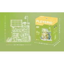 PLEYERID M38-P8021 P8021 8021 M38P8021 38-P8021 non  VƯỜN XUÂN ĐẮM CHÌM bộ đồ chơi xếp lắp ráp ghép mô hình Creator Sáng Tạo