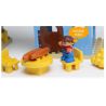 HYSTOYS HONGYUANSHENG AOLEDUOTOYS HG-1423 1423 HG1423 Xếp hình kiểu    Family House Nhà Bà Ngoại 53 khối