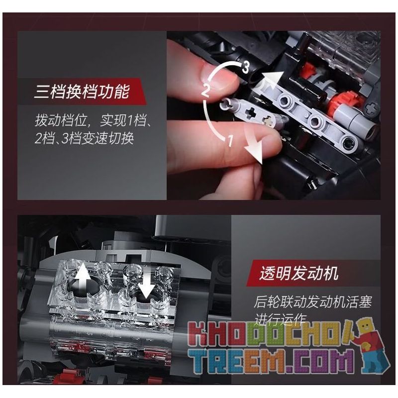 CADA DOUBLEE C59021 59021 non  XE MÁY SUZUKI LƯỠI tỷ lệ 1:6 bộ đồ chơi xếp lắp ráp ghép mô hình  SUZUKI KATANA Kỹ Thuật Công Nghệ Cao Mô Hình Phương Tiện 1104 khối