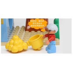 HYSTOYS HONGYUANSHENG AOLEDUOTOYS HG-1423 1423 HG1423 Xếp hình kiểu    Family House Nhà Bà Ngoại 53 khối HYSTOYS HONGYUANSHENG AOLEDUOTOYS HG-1423 1423 HG1423 Xếp hình kiểu    Family House Nhà Bà Ngoại 53 khối