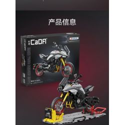 CADA DOUBLEE C59021 59021 non  XE MÁY SUZUKI LƯỠI tỷ lệ 1:6 bộ đồ chơi xếp lắp ráp ghép mô hình  SUZUKI KATANA Kỹ Thuật Công Nghệ Cao Mô Hình Phương Tiện 1104 khối