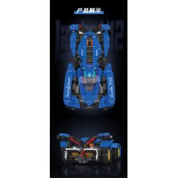 MouldKing 10061 Mould King 10061 non  ROBOT BIẾN HÌNH LAMBORGHINI V12 bộ đồ chơi xếp lắp ráp ghép mô hình LAMBO V12 998 khối