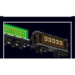 MouldKing 12024 Mould King 12024 non  ĐẦU MÁY XĂNG 4-4-0 bộ đồ chơi xếp lắp ráp ghép mô hình City 4-4-0 STEAM LOCOMOTIVE Thành Phố 1212 khối